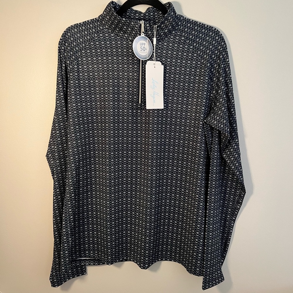 Lady Hagen UPF 50 Moisture Wicking Quarter Zip Size XL NWT